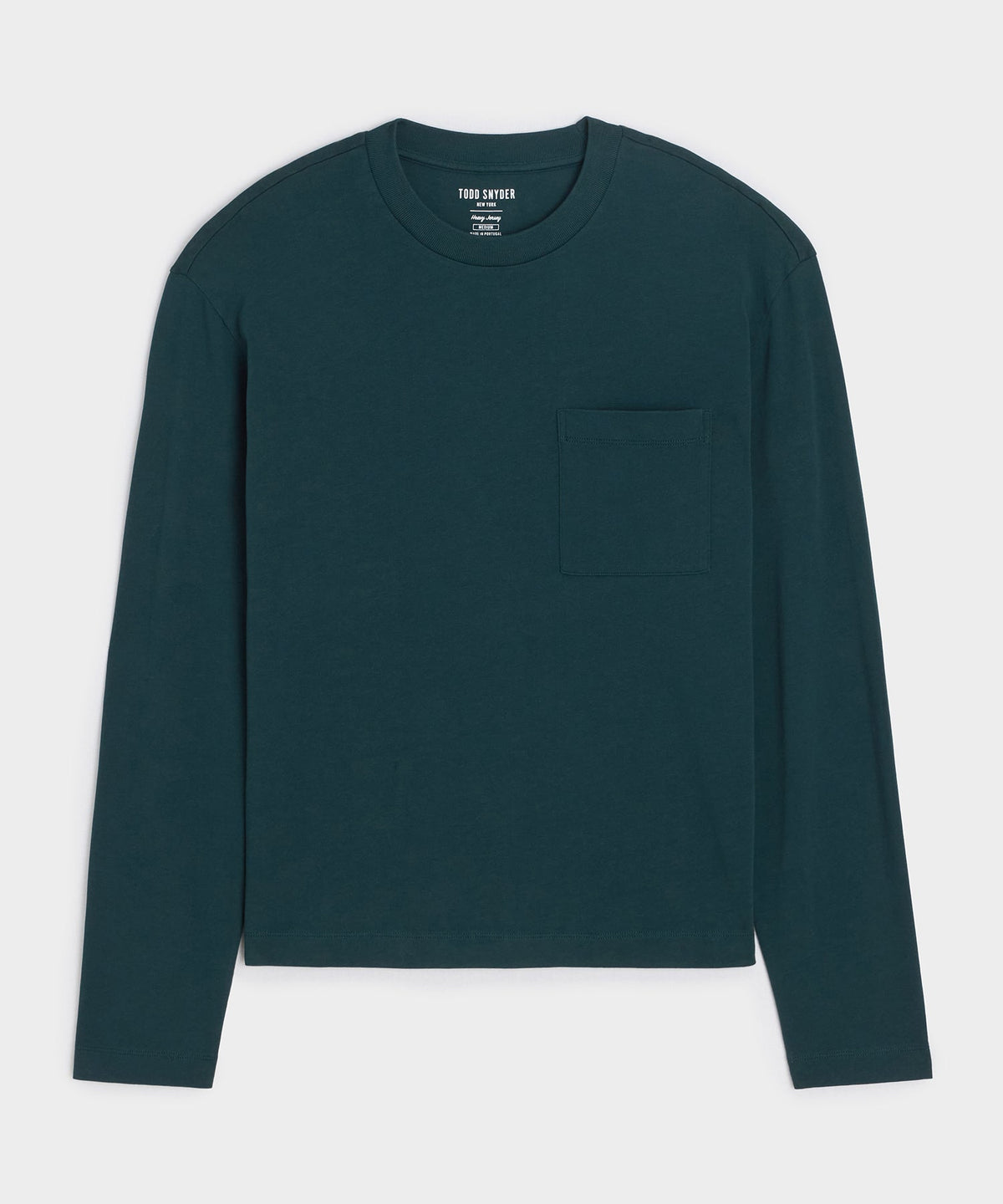 Todd Snyder Boxy Jersey Tee - Library Ink
