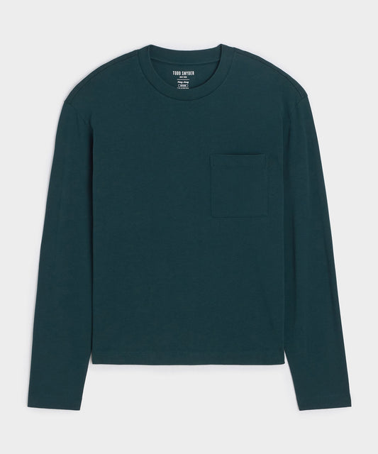 Todd Snyder Boxy Jersey Tee - Library Ink
