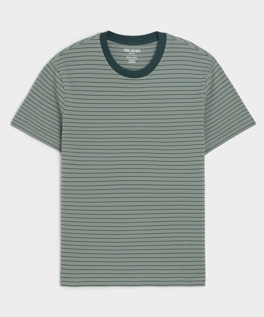 Todd Snyder Premium Jersey Tee - Dulled Verdigris