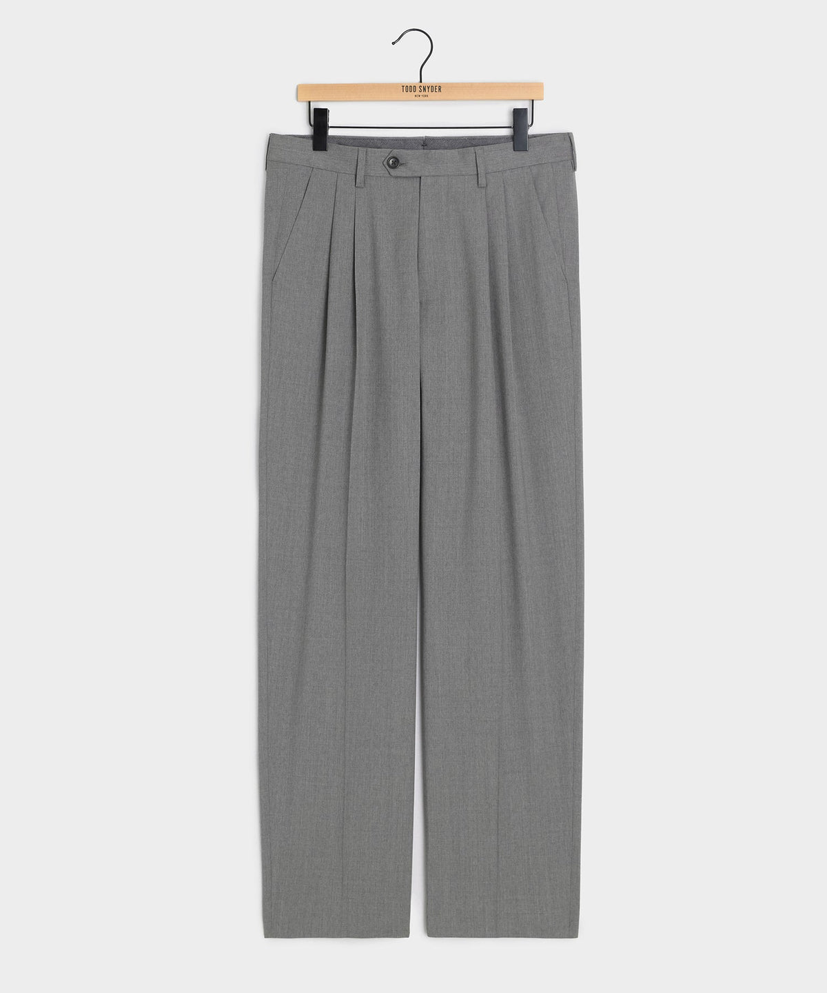 Todd Snyder Italian Gabardine Wythe Trouser - Light Grey
