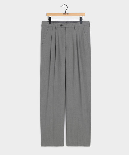 Todd Snyder Italian Gabardine Wythe Trouser - Light Grey