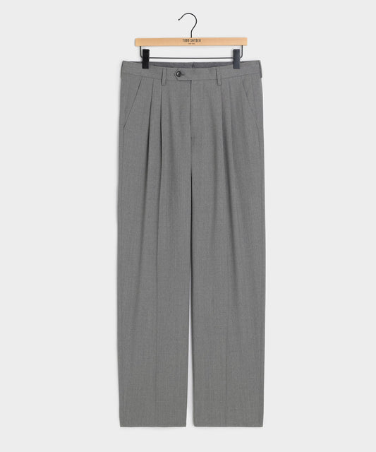 Todd Snyder Italian Gabardine Wythe Trouser - Light Grey