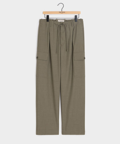 Todd Snyder Italian Alpiere Cargo Pant - Green