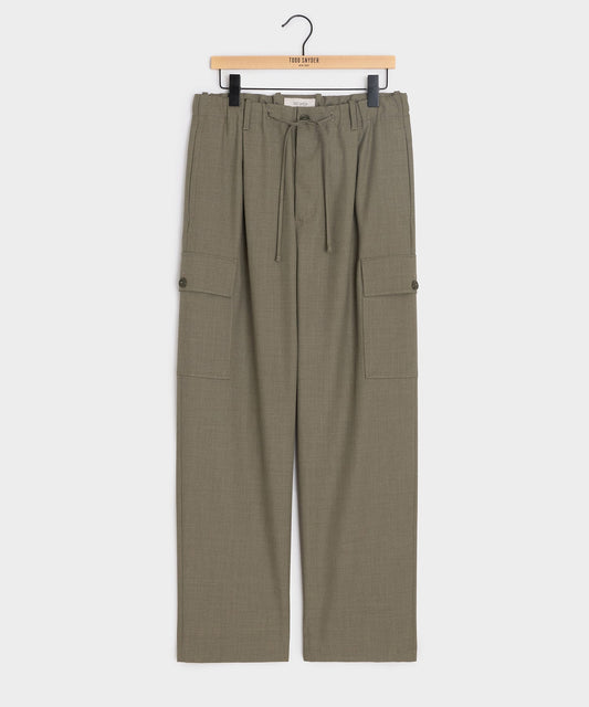 Todd Snyder Italian Alpiere Cargo Pant - Green