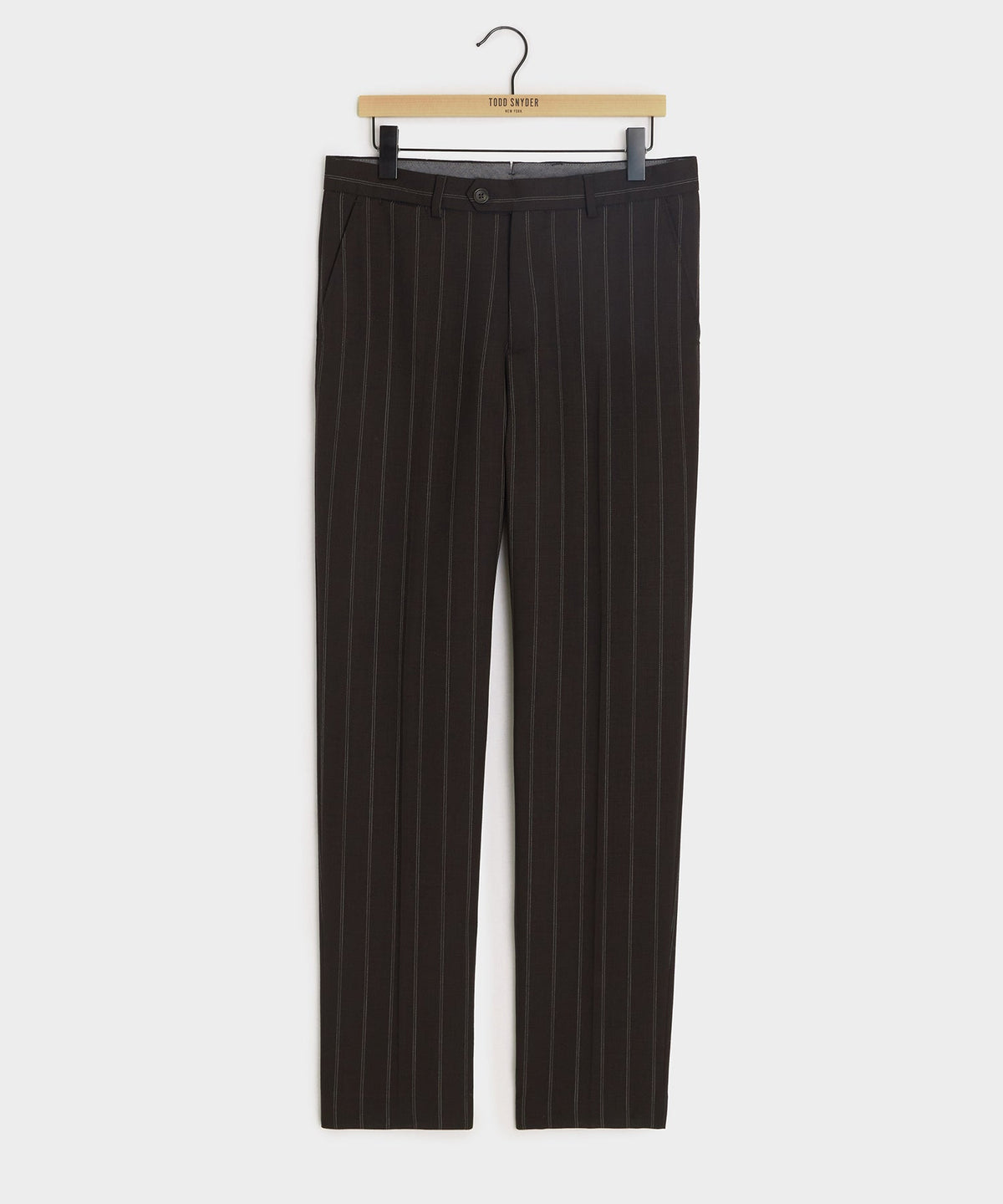 Todd Snyder Italian Lightweight Sutton Trouser - Dark Brown