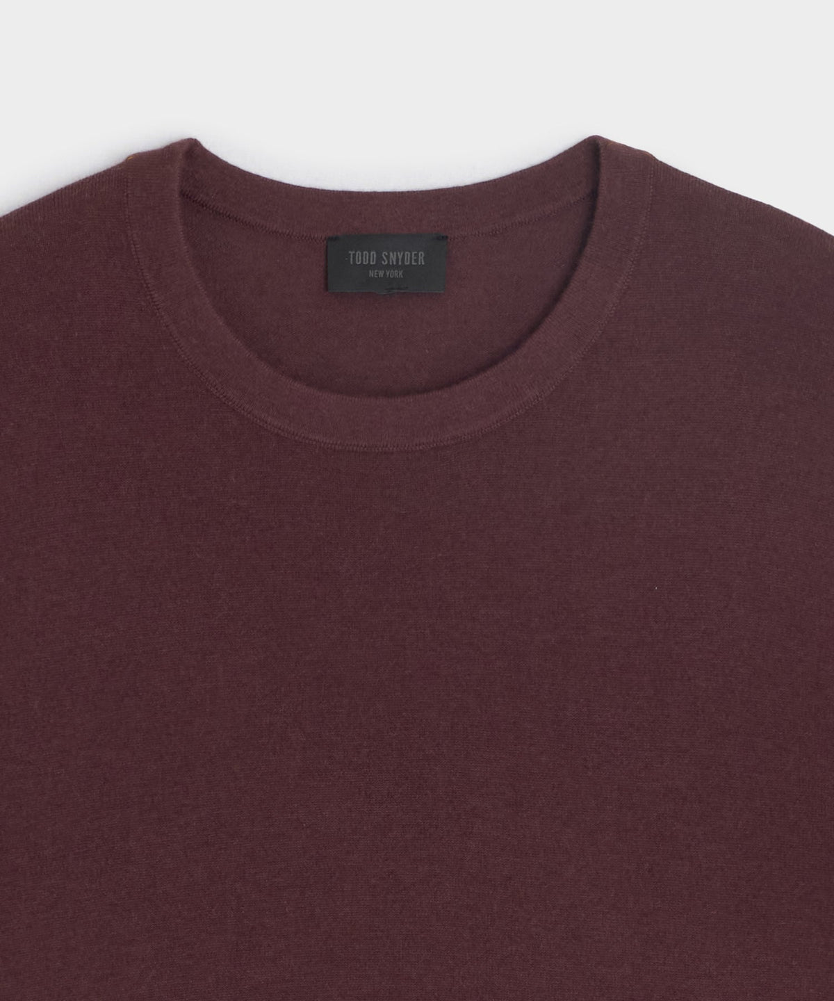 Todd Snyder Silk-Cashmere Crewneck Sweater - Raisin