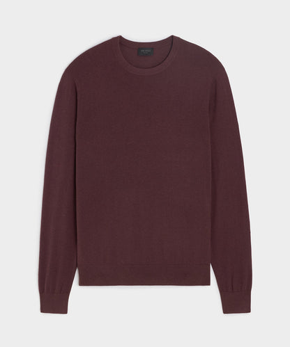 Todd Snyder Silk-Cashmere Crewneck Sweater - Raisin