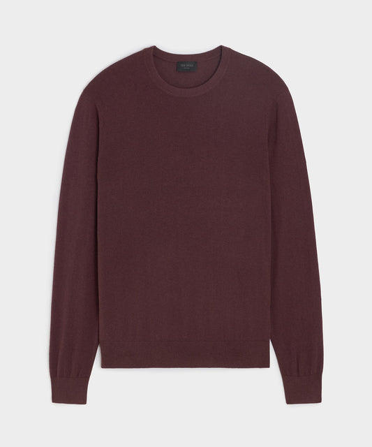 Todd Snyder Silk-Cashmere Crewneck Sweater - Raisin