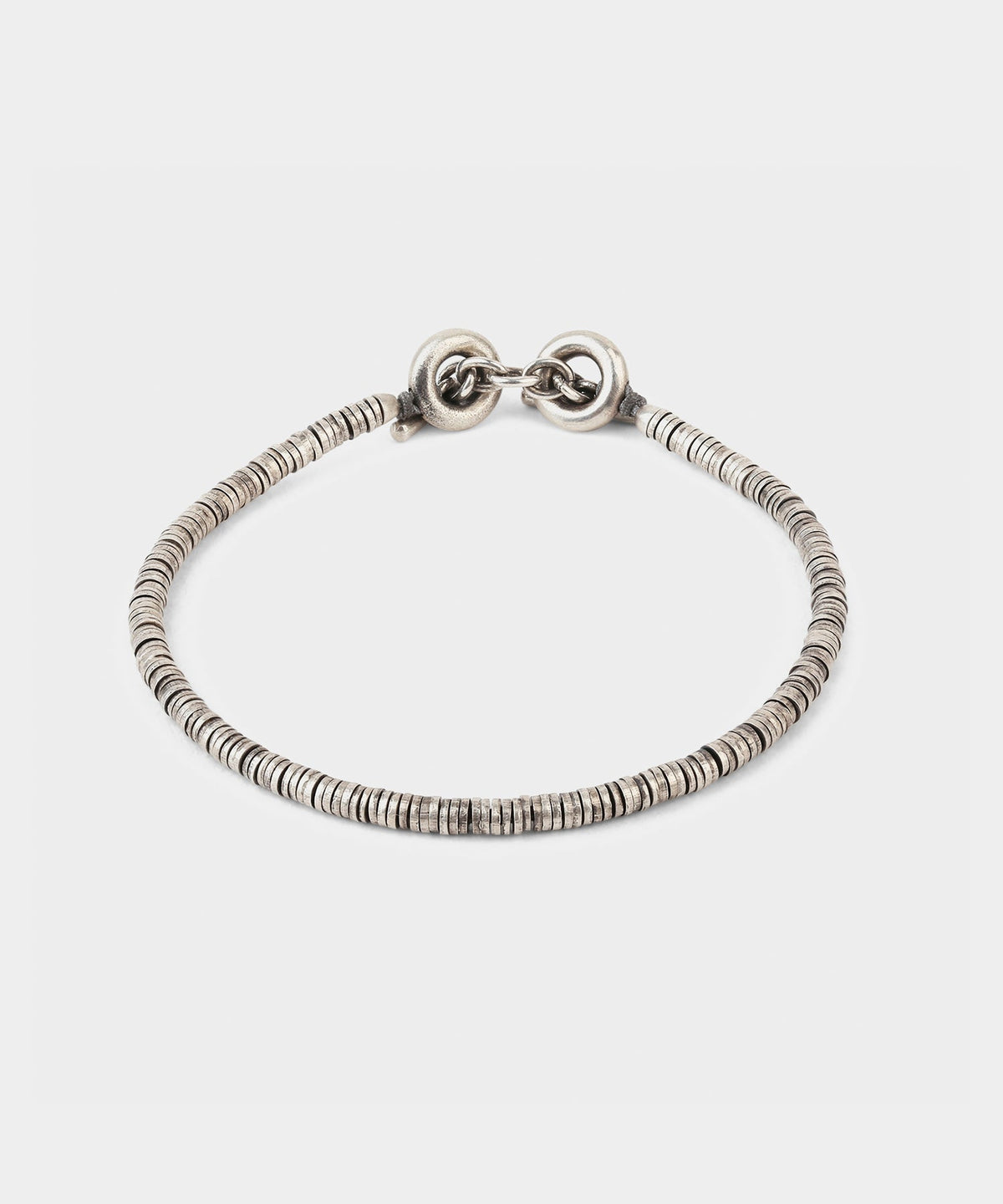 Todd Snyder M. Cohen The Mini Washer  Bracelet Silver - Silver