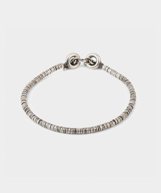 Todd Snyder M. Cohen The Mini Washer  Bracelet Silver - Silver