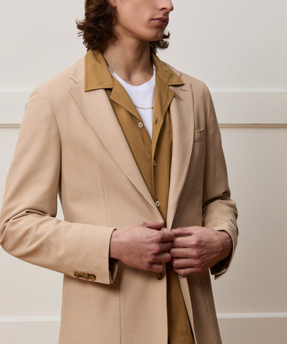 Todd Snyder Italian Knit Sport Coat - Light Khaki
