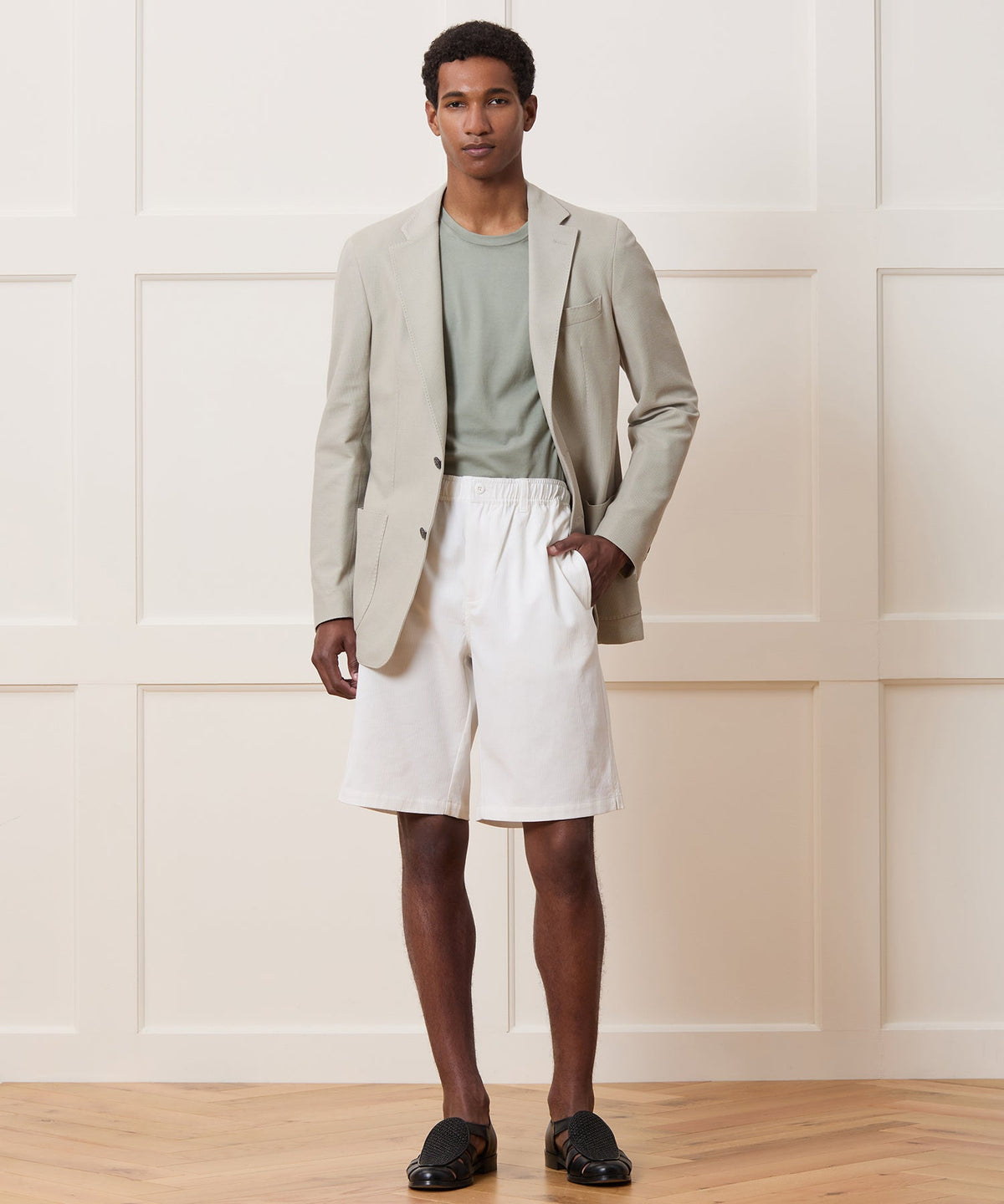 Todd Snyder Italian Knit Sport Coat - Manor Grey