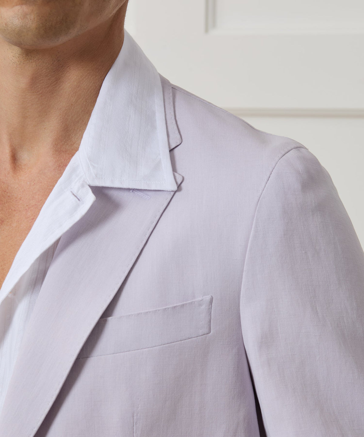 Todd Snyder Italian Sueded Linen Sport Coat - French Lilac