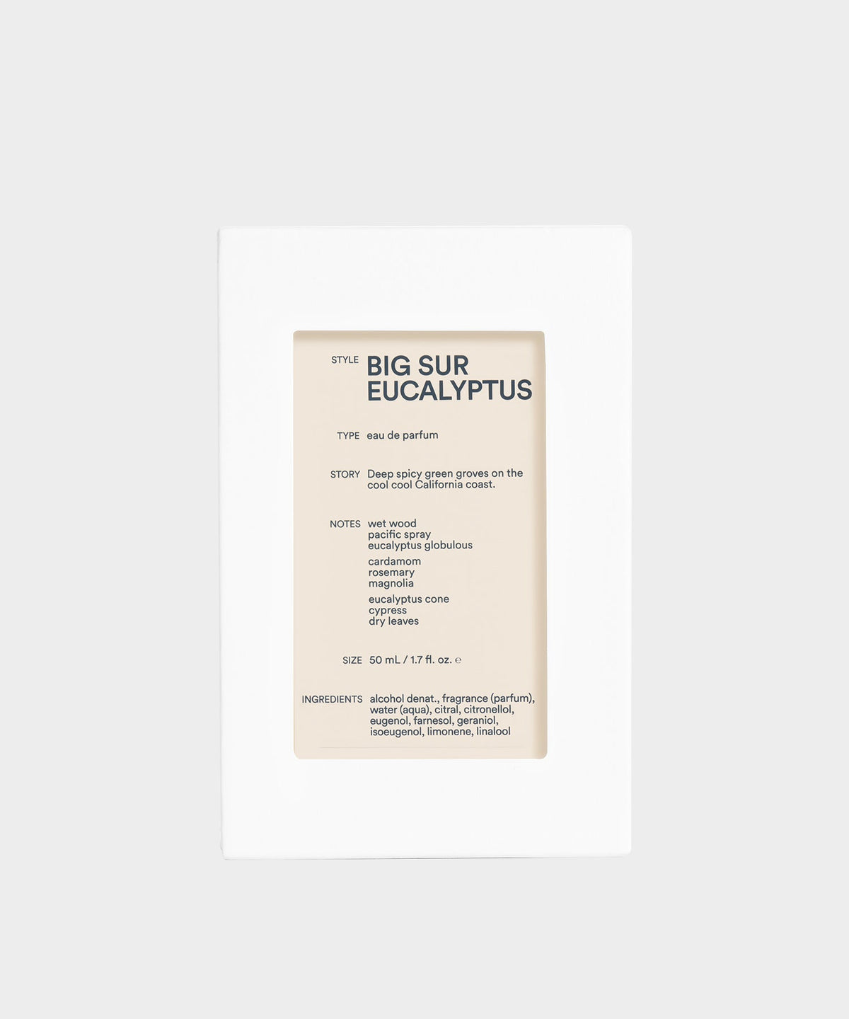 Todd Snyder D.S. & Durga Big Sur Eucalyptus 50ml Fragrance - Black