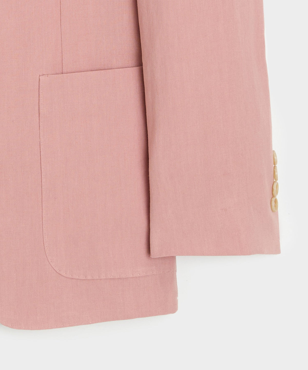Todd Snyder Italian Sueded Linen Madison Jacket - Dusty Rose