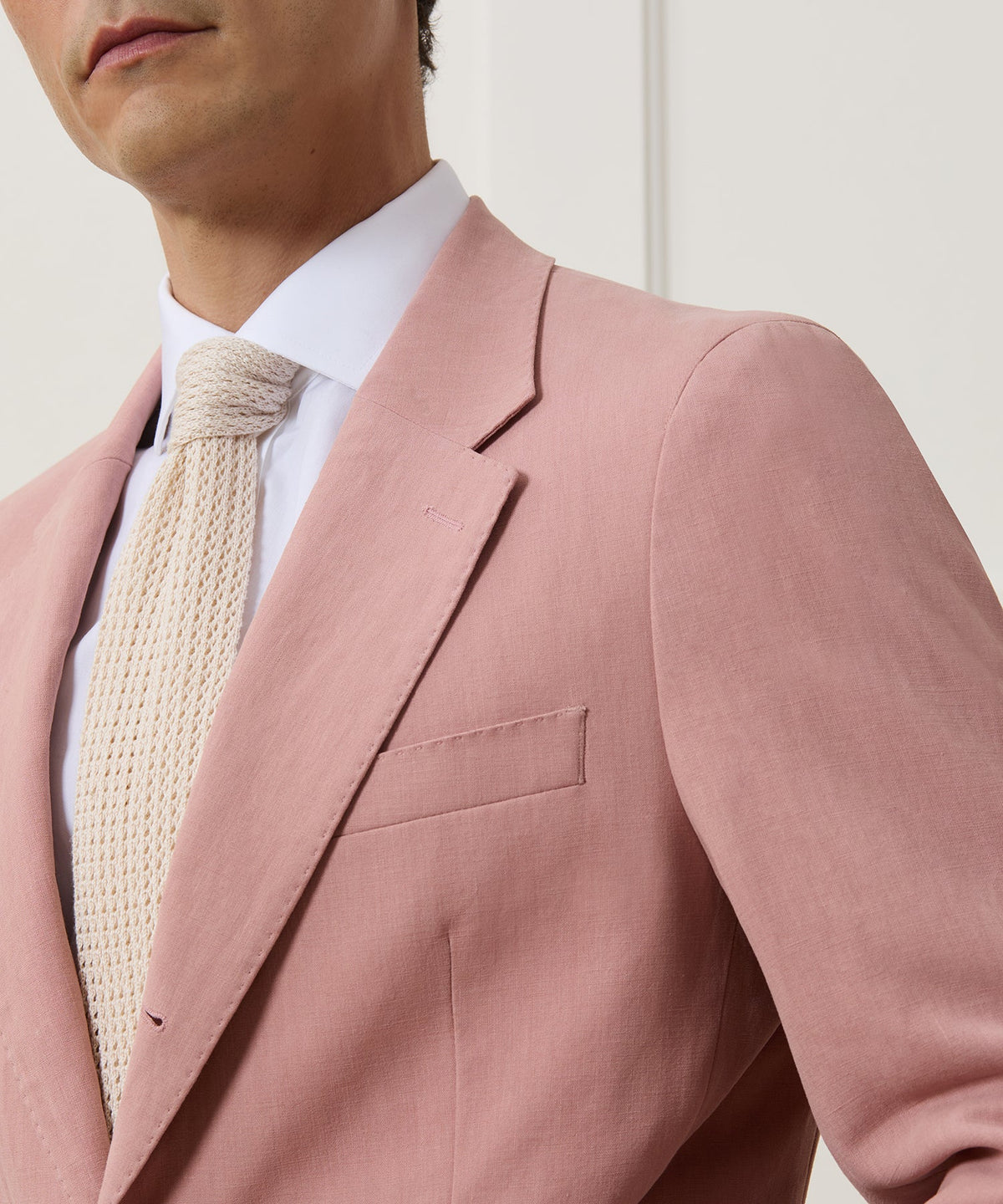 Todd Snyder Italian Sueded Linen Madison Jacket - Dusty Rose