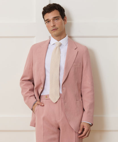 Todd Snyder Italian Sueded Linen Madison Jacket - Dusty Rose