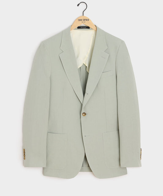 Todd Snyder Italian Sueded Linen Madison Jacket - Silver Lake