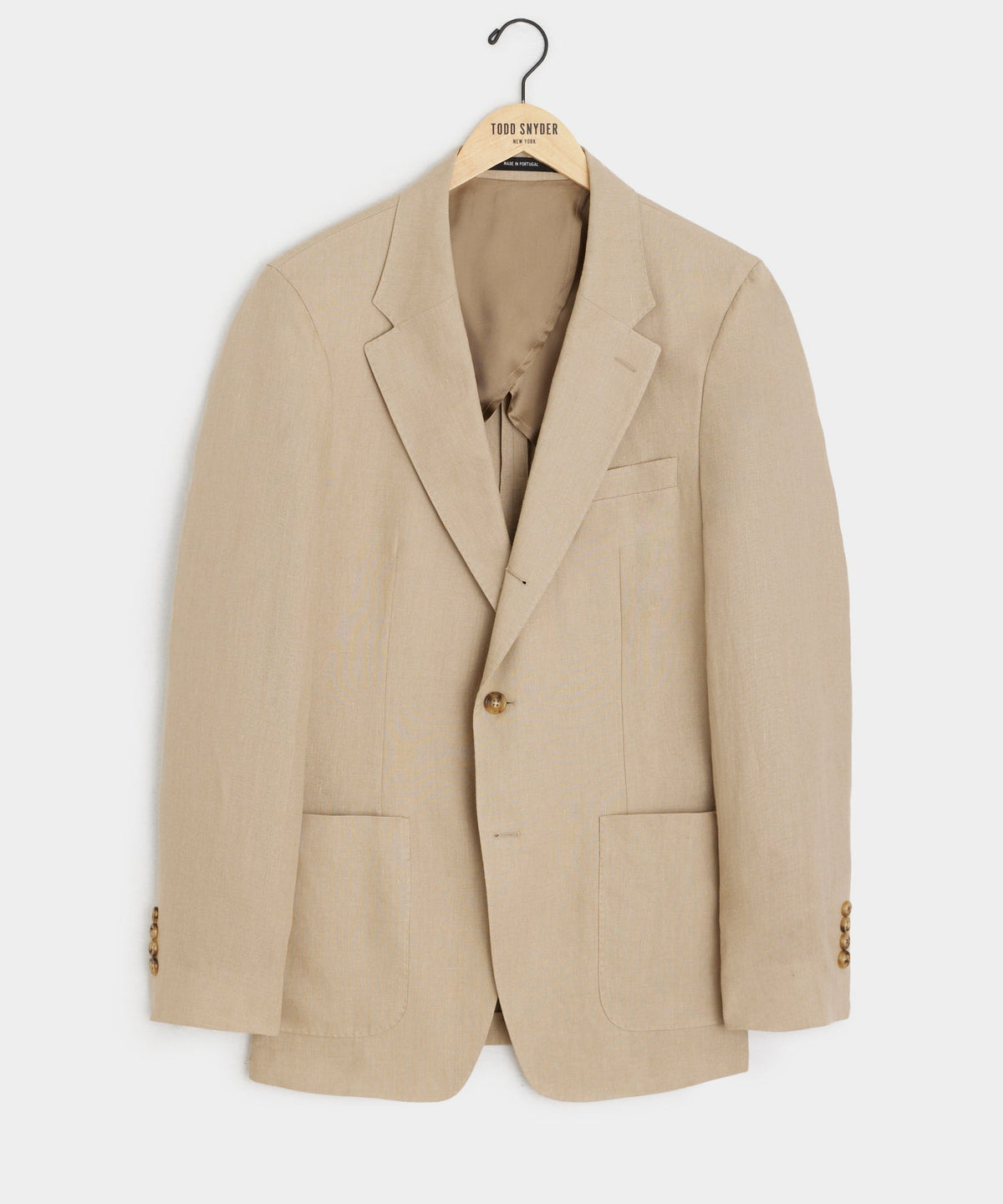 Todd Snyder Italian Linen Madison Jacket - Beige