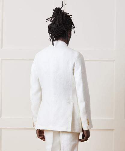 Todd Snyder Italian Linen Madison Jacket - White