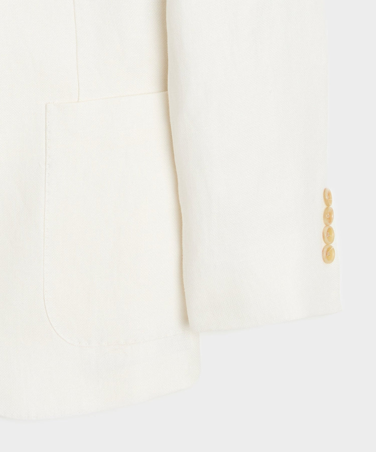Todd Snyder Italian Linen Madison Jacket - White