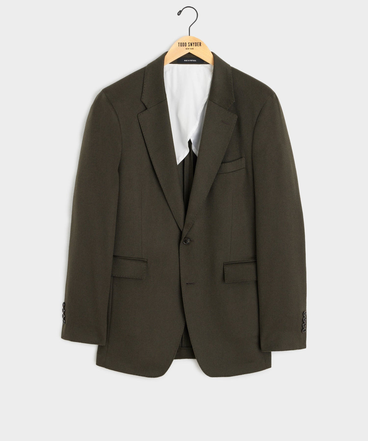 Todd Snyder Italian Cashmere Sutton Jacket - Snyder Olive