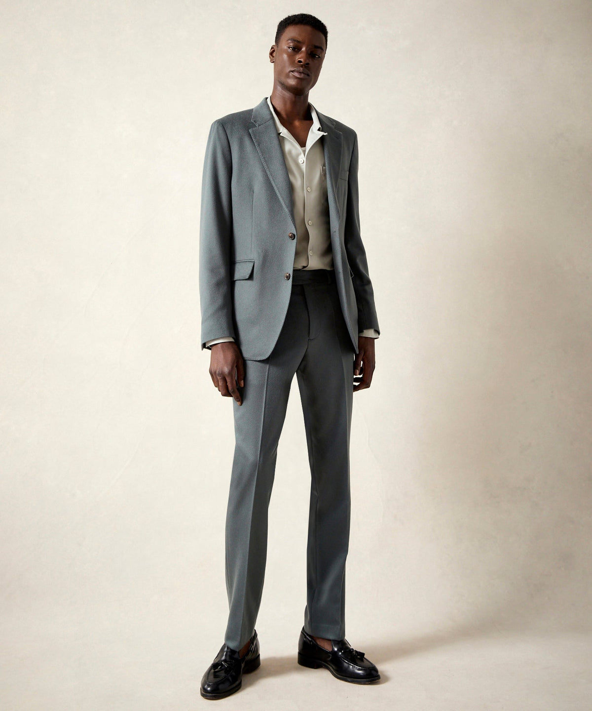 Todd Snyder Italian Cashmere Sutton Jacket - Slate Blue