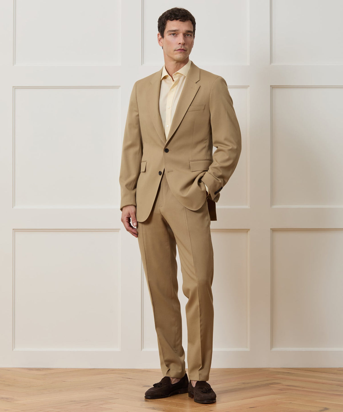 Todd Snyder Italian Gabardine Sutton Jacket - Khaki