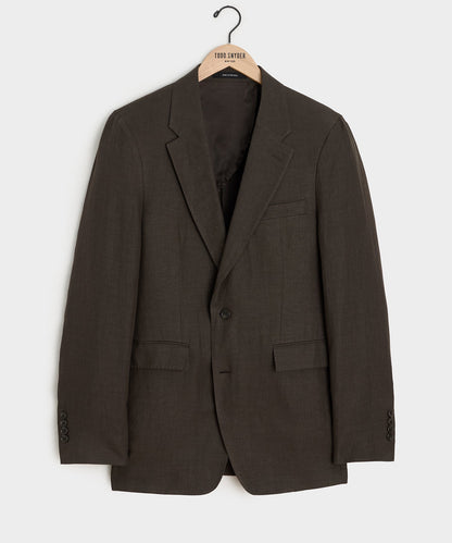 Todd Snyder Italian Linen Sutton Jacket - Caviar