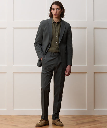 Todd Snyder Italian Seersucker Sutton Jacket - Olive