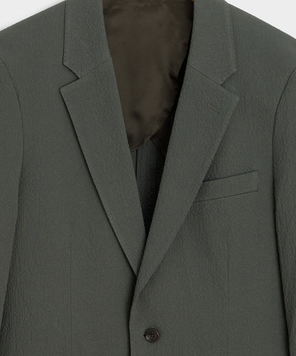 Todd Snyder Italian Seersucker Sutton Jacket - Olive