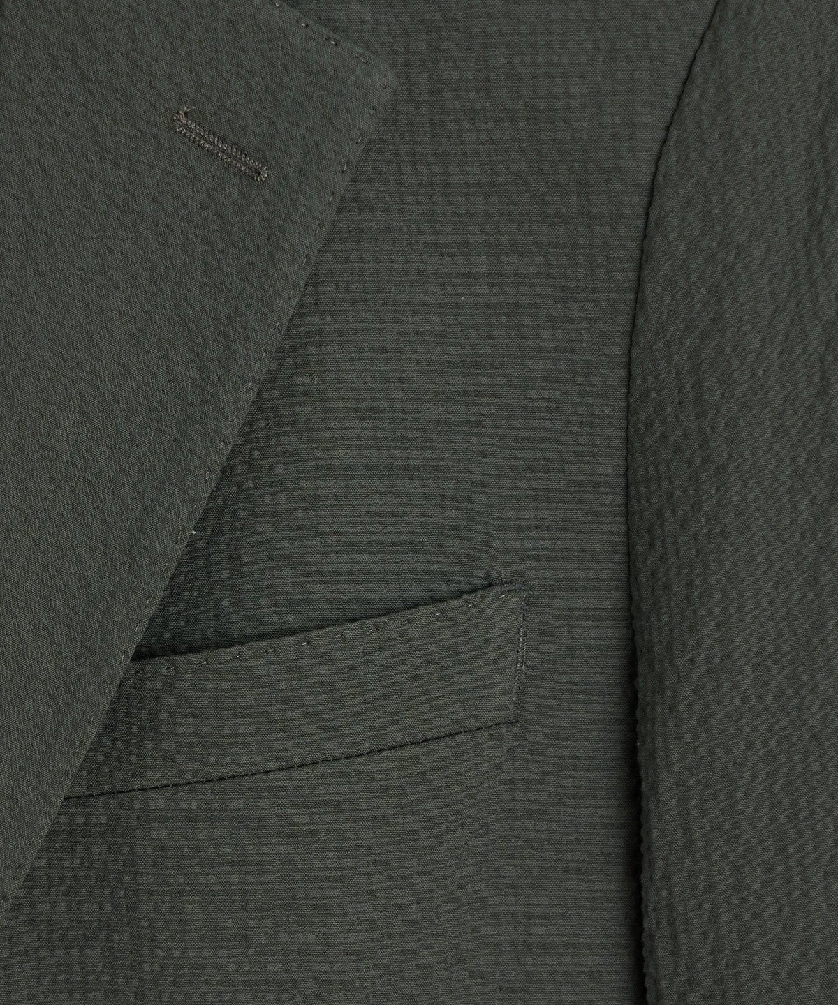 Todd Snyder Italian Seersucker Sutton Jacket - Olive