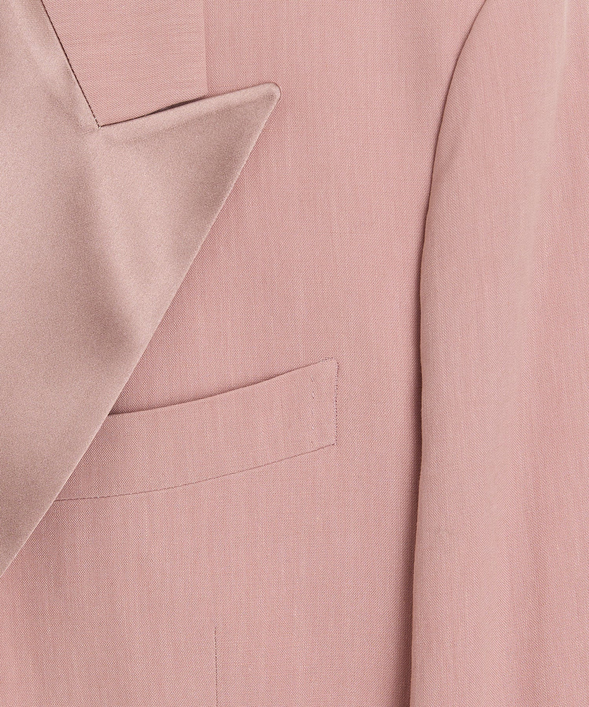 Todd Snyder Relaxed Italian Sueded Linen Double-Breasted Tuxedo Jacket - Dusty Rose