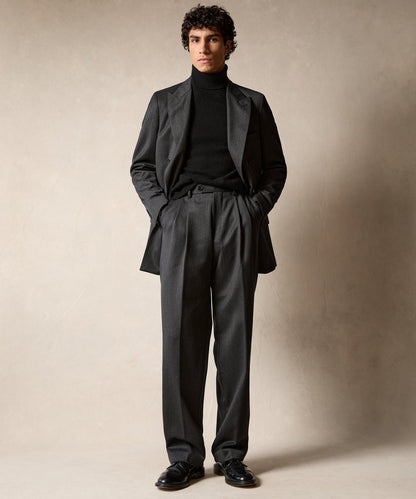 Todd Snyder Italian Cavalry Twill Wythe Trouser - Charcoal