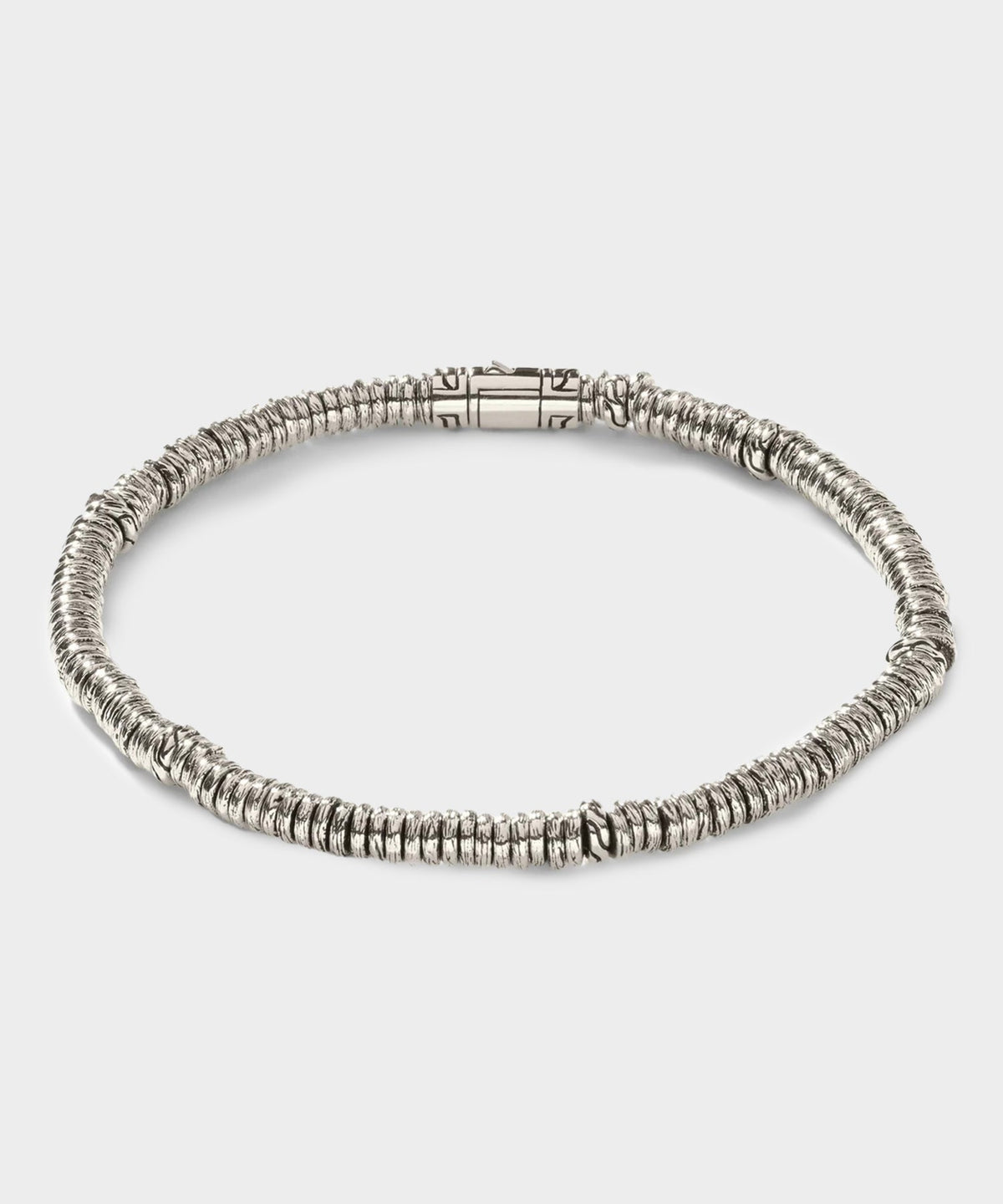 Todd Snyder John Hardy Sterling Silver Heishi Bracelet - Silver