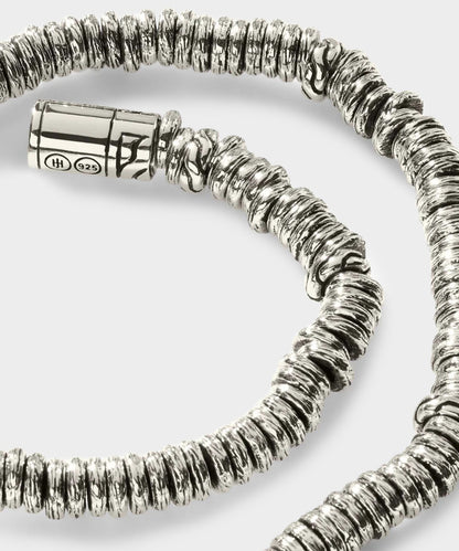 Todd Snyder John Hardy Sterling Silver Heishi Bracelet - Silver