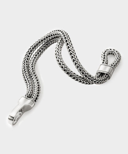 Todd Snyder John Hardy Sterling Silver Double Row Bracelet - Silver