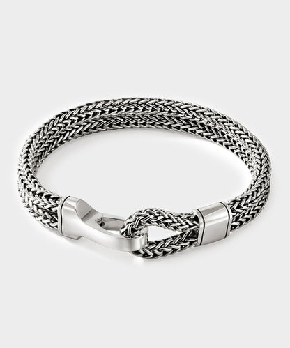 Todd Snyder John Hardy Sterling Silver Double Row Bracelet - Silver