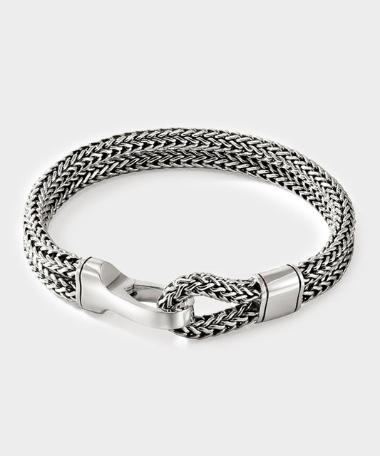 Todd Snyder John Hardy Sterling Silver Double Row Bracelet - Silver