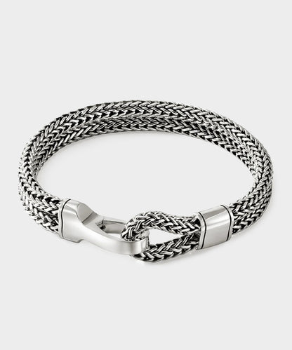 Todd Snyder John Hardy Sterling Silver Double Row Bracelet - Silver