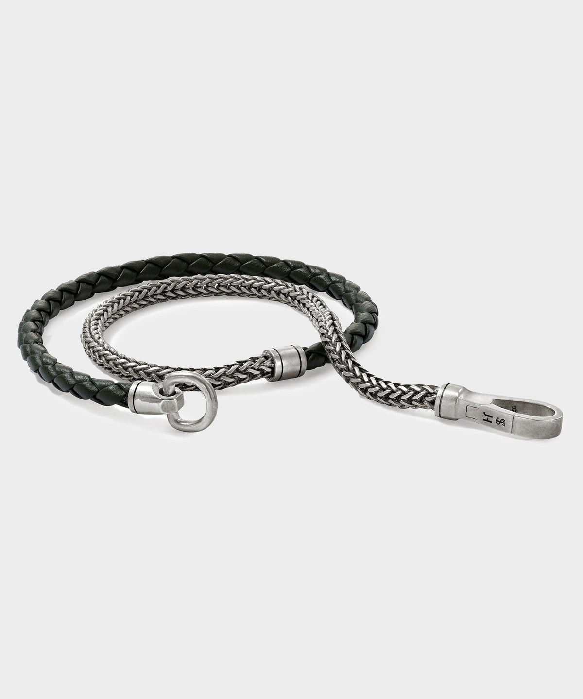 Todd Snyder Todd Snyder x John Hardy Silver Double Wrap Bracelet - Silver