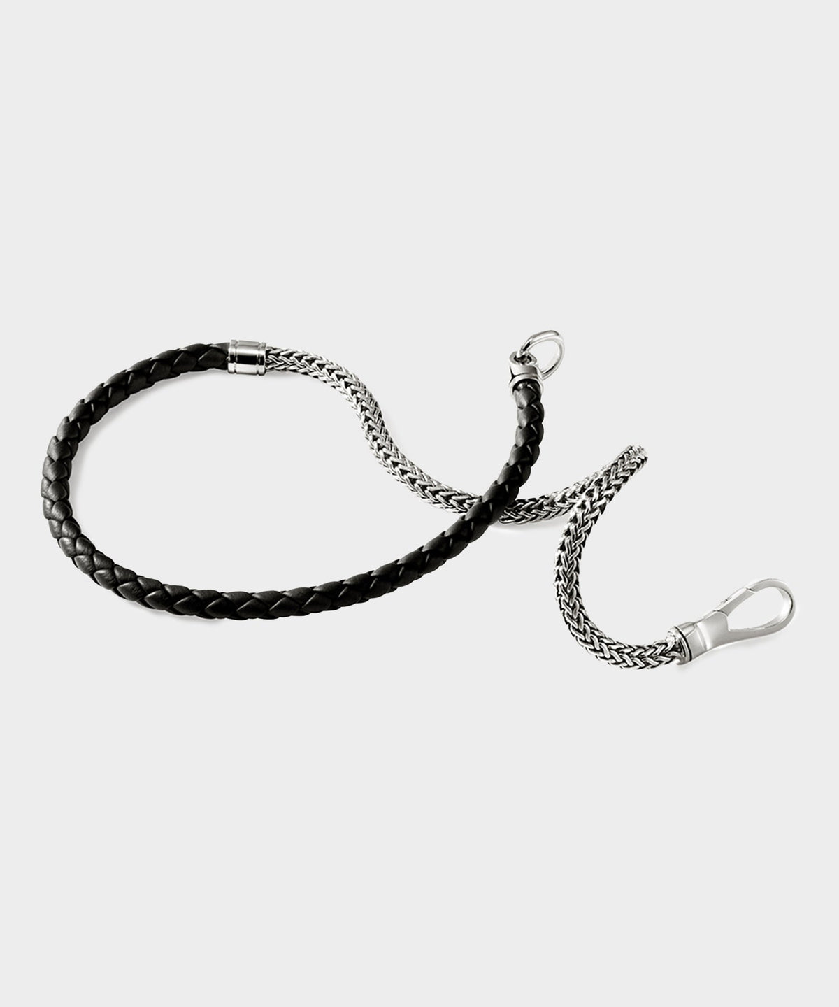 Todd Snyder John Hardy Sterling Silver Double Wrap Icon Bracelet - Silver