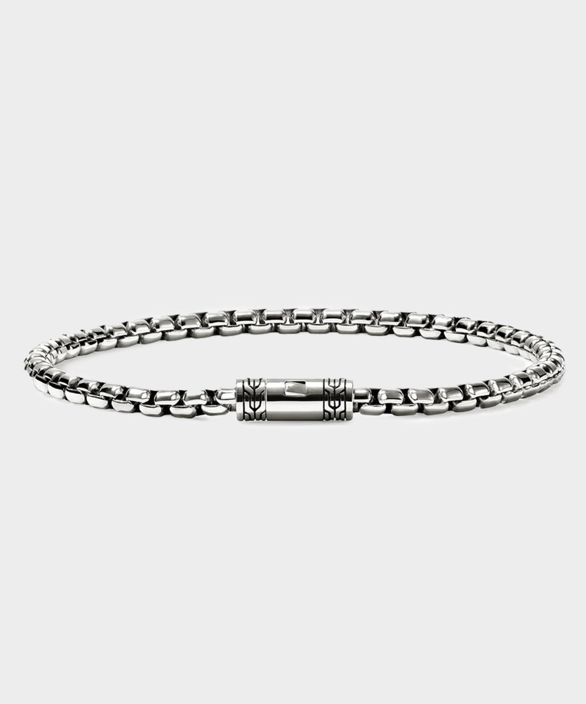 Todd Snyder John Hardy Sterling Silver Box Chain Bracelet - Silver