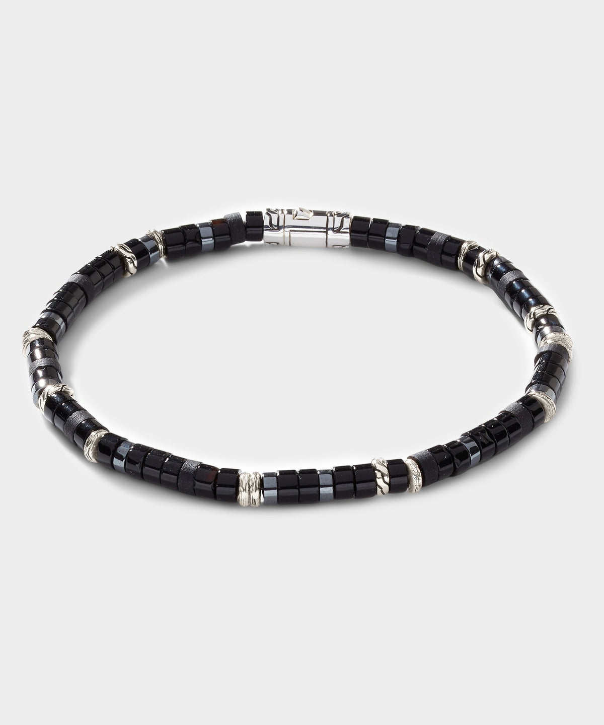 Todd Snyder John Hardy Sterling Silver Heishi Bracelet - Silver