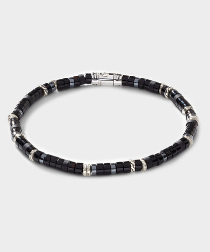 Todd Snyder John Hardy Sterling Silver Heishi Bracelet - Silver
