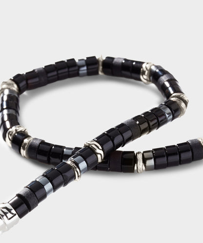 Todd Snyder John Hardy Sterling Silver Heishi Bracelet - Silver