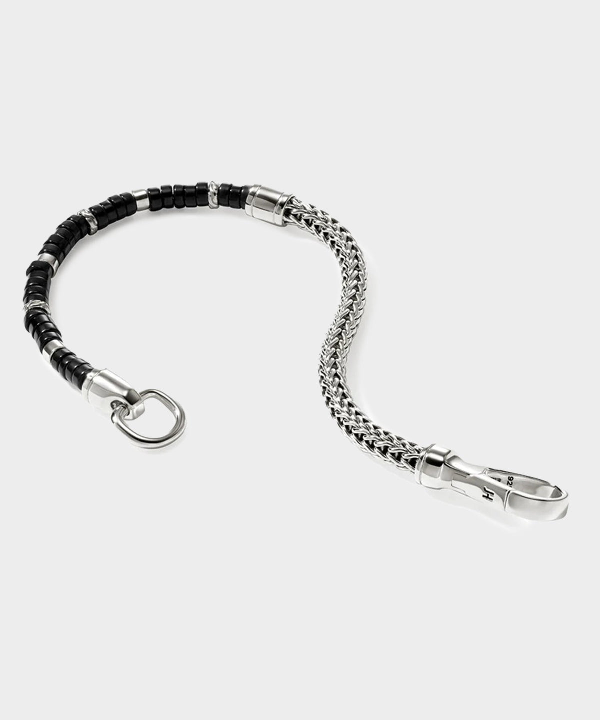 Todd Snyder John Hardy Sterling Silver Heishi Chain Bracelet - Silver