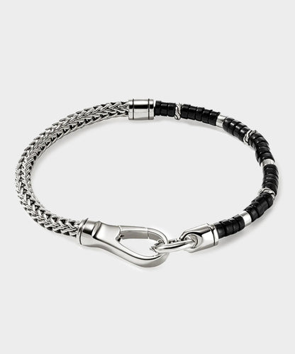 Todd Snyder John Hardy Sterling Silver Heishi Chain Bracelet - Silver