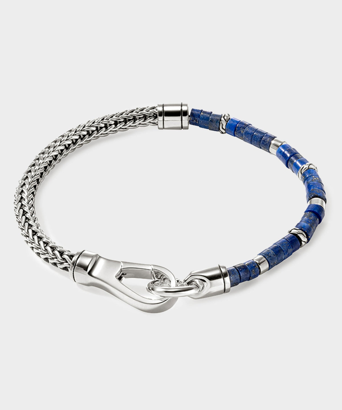 Todd Snyder John Hardy Sterling Silver Lapis Hardstone Bracelet - Silver