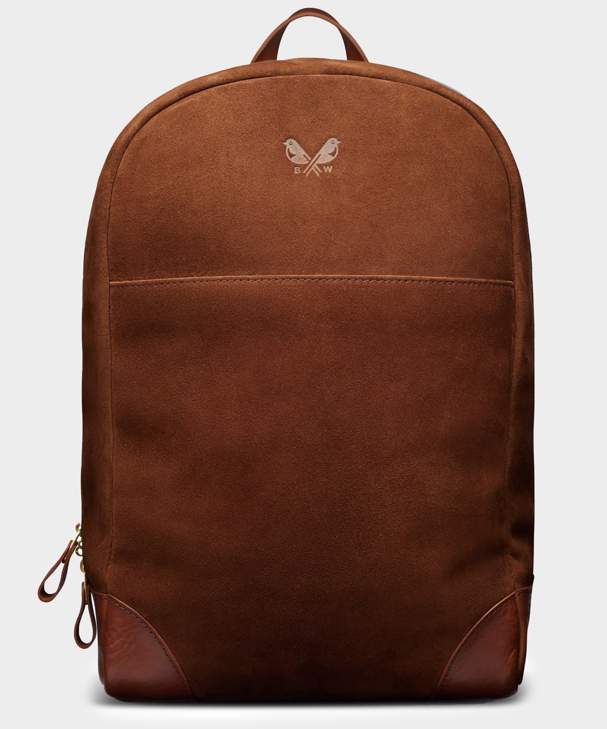 Todd Snyder Bennett Winch Suede Backpack - Tobacco